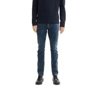 Tom Tailor Herren Troy Slim Jeans mit Stretch, 10172 - Mid Stone Blue Black Denim, 31/34