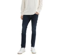 Tom Tailor Herren Troy Slim Jeans mit Stretch, 10173 - Dark Stone Blue Black Denim, 38/34