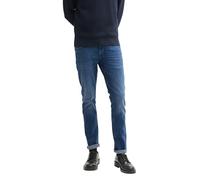 TOM TAILOR Herren Troy Slim Jeans mit Stretch, 10281 - Mid Stone Wash Denim, 29/32