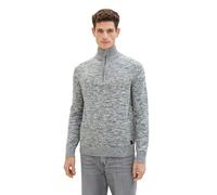 Tom Tailor KNITTED TROYER XL Dusty dark teal mouline 34251 (836909) Grau XL