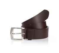 TOM TAILOR - Klassischer Ledergürtel brown uni 105