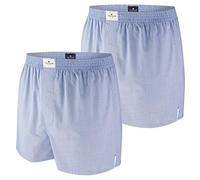 TOM TAILOR - Boxer-Shorts im Zweierpack blau L/6