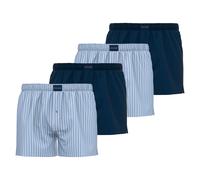 TOM TAILOR Herren Web-Boxershorts, 4er Pack - Pure Cotton, Westside C, kariert L Mehrfarbig
