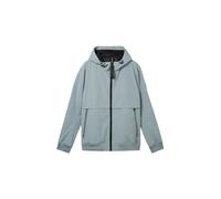 TOM TAILOR Herren Windbreaker Blouson Jacke mit Kapuze, 27475 - Grey Mint, XL