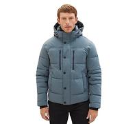 TOM TAILOR Herren Winterjacke mit Abnehmbarer Kapuze