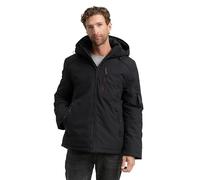 Tom Tailor Herren Winterjacke mit Abnehmbarer Kapuze