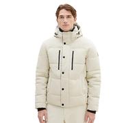 TOM TAILOR - Pufferjacke mit abnehmbarer Kapuze beige alfalfa XXL