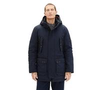 Tom Tailor Herren Winterparka mit Abnehmbarer Kapuze 1037356