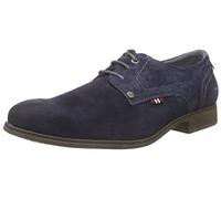 Tom Tailor, Herrenschuhe, Herren Derby Schnürhalbschuhe, Blau (navy), 43 EU