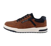 Tom Tailor Herrenschuhe Sportliche Schnürer cognac cognac - Gr. - 43