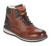 Tom Tailor Herren 4285302 Halblange Stiefel, Cognac, 41 EU