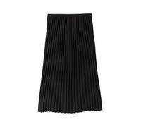 Tom Tailor - High Waist Plissee-Midirock schwarz - Gr. - 38