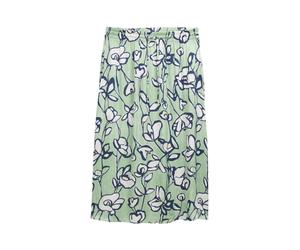 Tom Tailor - High Waist Satin Midi-Rock grün - Gr. - 42