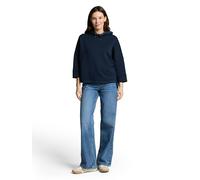 Tom Tailor Hoodie in Dunkelblau - Größe L | Damen Sweatshirts Jacken