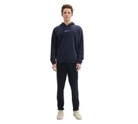Denim Tom Tailor - Hoodie mit Bio-Baumwolle sky captain blue - Gr. - L