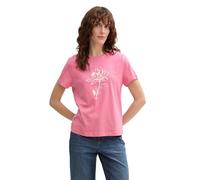 TOM TAILOR Hoodie Sweatshirt aus Scuba, Bright Rose, XXL