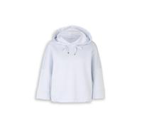 Tom Tailor - Hoodie Sweatshirt aus Scuba soft dusty blue - Gr. - M