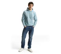 Tom Tailor - Hoodie Sweatshirt mit Logo-Print tourmaline - Gr. - XS