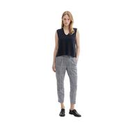 Jogger Pants TOM TAILOR Gr. 44, Länge 28, blau (navy blue check) Damen Hosen (35701709-44) navy blue check