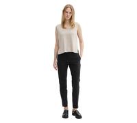 TOM TAILOR Damen 1044864 Mia Slim Fit Hose, 14482-deep Black, 44W / 30L