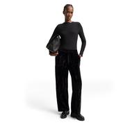 TOM TAILOR Denim - Culotte Samthose schwarz - Gr. - S
