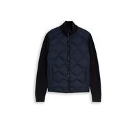 Tom Tailor - Hybrid Steppjacke mit Strick-Details sky captain blue - Gr. - S