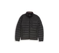 Tom Tailor Regular Fit Steppjacke mit seitlichen Stretcheinsätzen in Black, Größe S