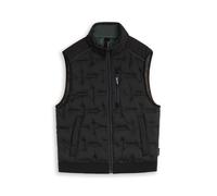 Tom Tailor - Hybrid Steppweste mit Stehkragen Black - Gr. - XL