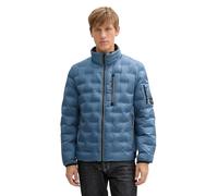 TOM TAILOR Hybrid Weste mit abnehmbarer Kapuze, Black, L