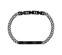 Tom Tailor Identarmband schwarz Herren