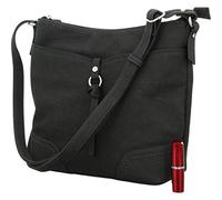 TOM TAILOR Imeri Damen Umhängetasche Crossbody Bag Klein Schwarz