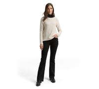 Schlagjeans TOM TAILOR "STELLA", Damen, Gr. 33, Länge 32, schwarz denim, Denim/Jeans, Obermaterial: 99% Baumwolle, 1% Elasthan. Futter: 65% Baumwolle, 35% Polyester, unifarben, bootcut fit lang, Jeans