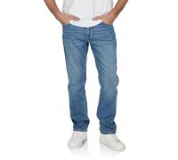 TOM TAILOR Jeans Herren Stretch Regular Fit Josh Jeanshose Hose Denim, Länge:34L, Farbe:Stone Blue Denim (10141), Weite:42W
