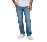 TOM TAILOR Jeans Herren Stretch Straight Fit Marvin Jeanshose Hose Denim Blau w38, Größe:38W / 32L, Farbvariante:Light Stone Blue Denim (10142)