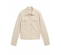 Tom Tailor Damen 1045390 Jeansjacke, 29517 - Sand Stone Beige, XS EU