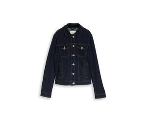 Tom Tailor - Jeansjacke mit Eingriffstaschen Clean Rinsed Blue Denim - Gr. - XXXL