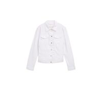 Tom Tailor - Jeansjacke mit Eingriffstaschen white - Gr. - XXXL