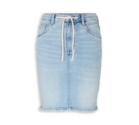 Tom Tailor - Jeansrock mit Kordelzug light stone blue denim - Gr. - 40