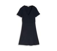 Tom Tailor - Jerseykleid in Wickel-Optik sky captain blue - Gr. - 44