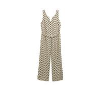 Tom Tailor - Jumpsuit mit Leinenanteil 38058 natural zig za - Gr. - 36