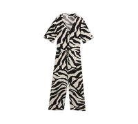 TOM TAILOR - Jumpsuit mit Muster abstract beige zebra 40