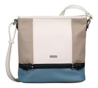 Beuteltasche TOM TAILOR "Juna" Gr. B/H/T: 33 cm x 28 cm x 12,5 cm, blau Damen Taschen Handtaschen Modische Beuteltasche mit Reißverschlussöffnung (68832309-0)