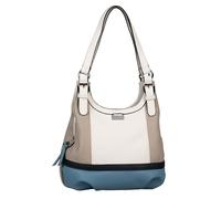 TOM TAILOR Juna Zip Shopper S Mixed Blue