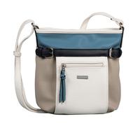 Umhängetasche TOM TAILOR "Juna" Gr. B/H/T: 26 cm x 25 cm x 7,5 cm, blau Damen Taschen Handtaschen Modische Umhängetasche mit Reißverschlussöffnung (90606037-0)