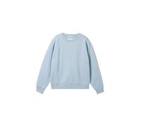 TOM TAILOR Jungen 1042683 Kinder Oversized Sweatshirt mit Rückenprint, 15159-Foggy Blue, 128