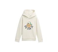 TOM TAILOR Jungen 1042818 Kinder Hoodie mit Print, 32257-Greyish White, 116/122