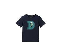TOM TAILOR Jungen 1043710 Kinder T-Shirt mit Print, 10668-Sky Captain Blue, 92/98