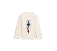 TOM TAILOR Jungen 1048544 Kinder Langarmshirt mit Wendepailletten