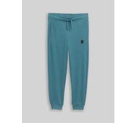 TOM TAILOR Jungen Basic Jogginghose, grün, Uni, Gr. 146
