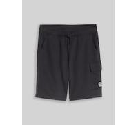 TOM TAILOR Jungen Cargo Sweat-Shorts, grau, Uni, Gr. 164